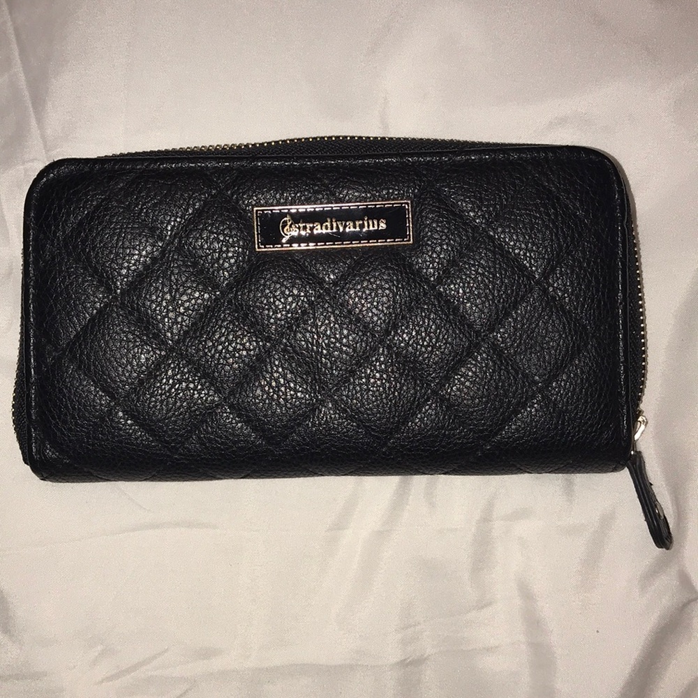 Stradivarius black wallet